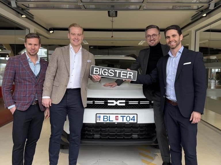 Dacia Bigster bætist í flotann hjá Blue Car Rental