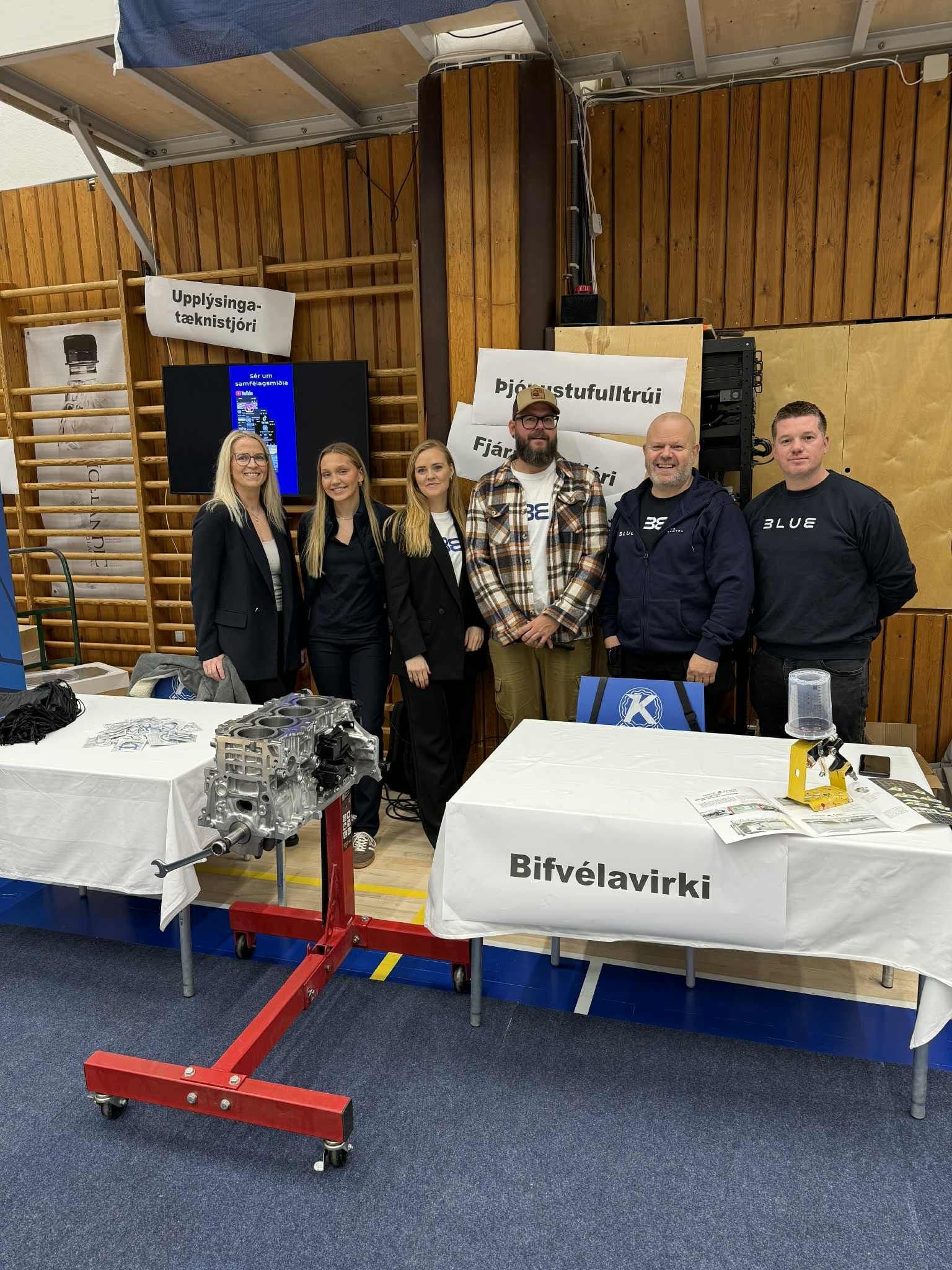 Blue Car Rental heillaði á starfsgreinakynningu á Suðurnesjum