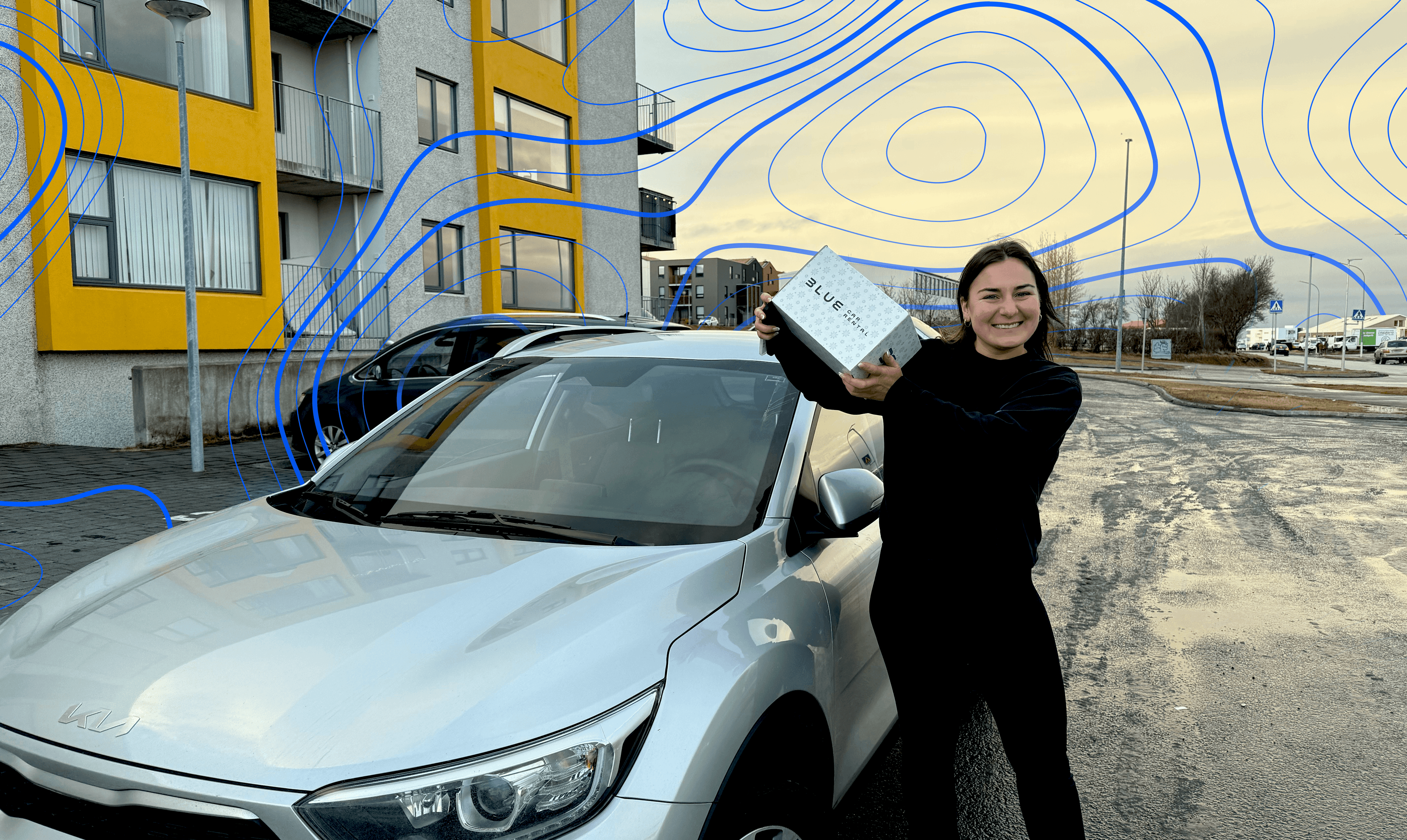 Sigurvegari Jólaláns Blue